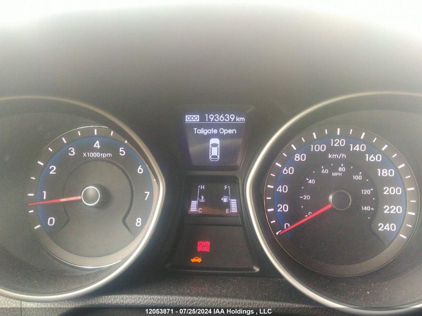 2013 Hyundai Elantra Gt Gl VIN: KMHD25LE2DU024505 Lot: 12053871