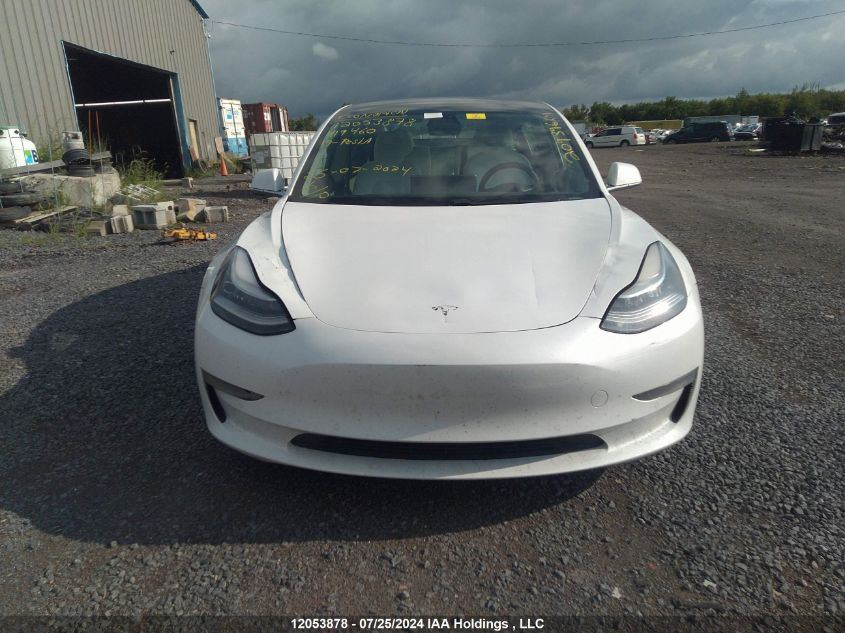 2019 Tesla Model 3 VIN: 5YJ3E1EA9KF419460 Lot: 12053878