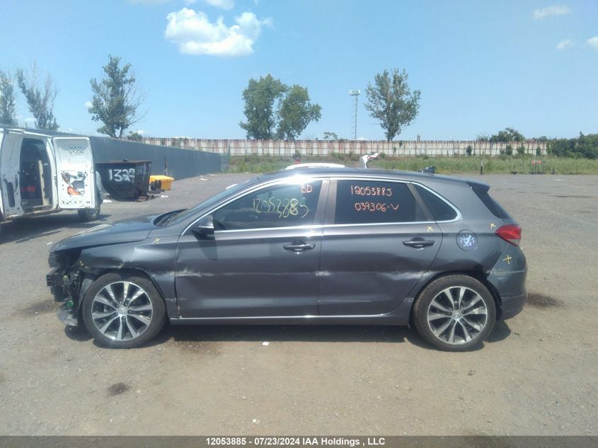 2018 Hyundai Elantra Gt VIN: KMHH35LE2JU039306 Lot: 12053885