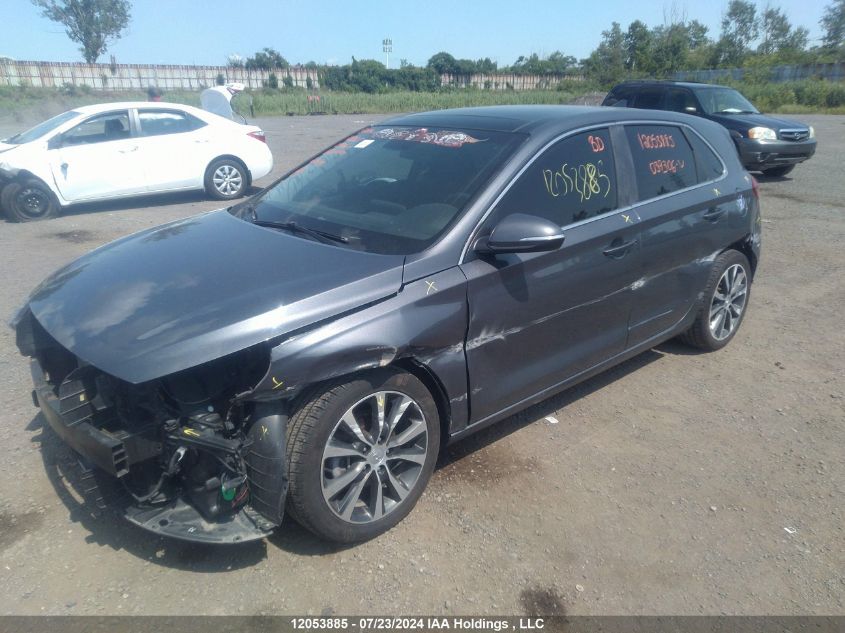 2018 Hyundai Elantra Gt VIN: KMHH35LE2JU039306 Lot: 12053885