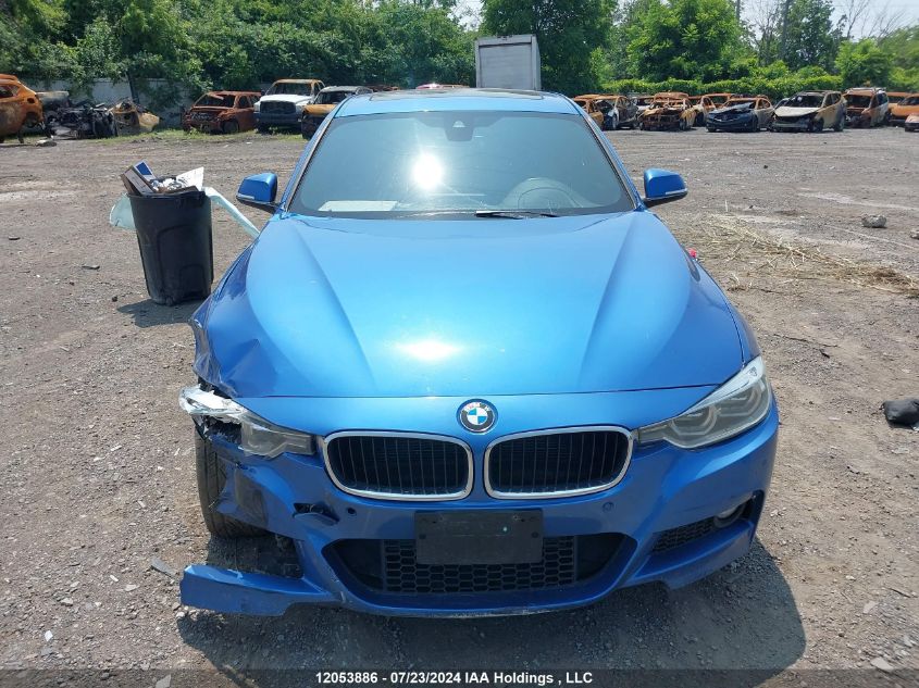 2017 BMW 328 D xDrive VIN: WBA8F1C5XHK825684 Lot: 12053886