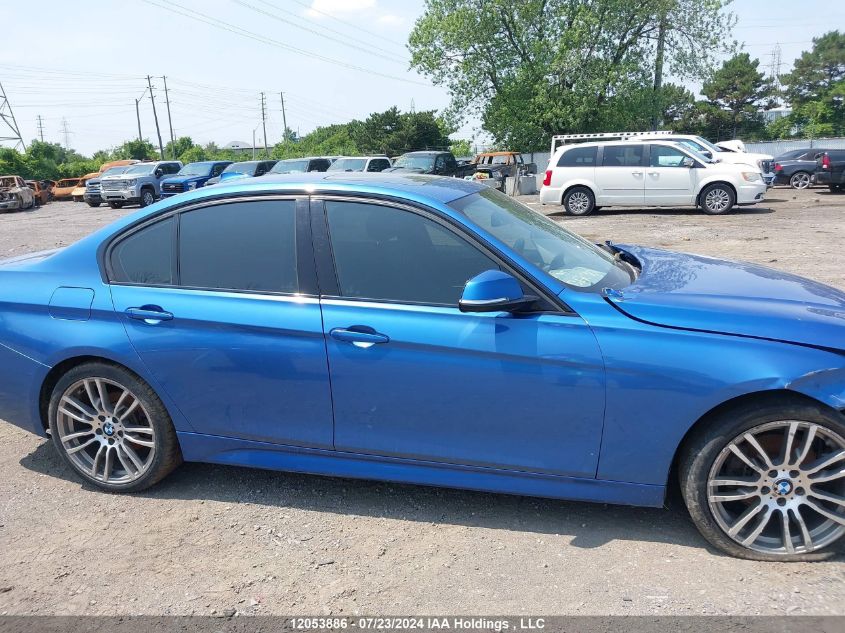 2017 BMW 328 D xDrive VIN: WBA8F1C5XHK825684 Lot: 12053886