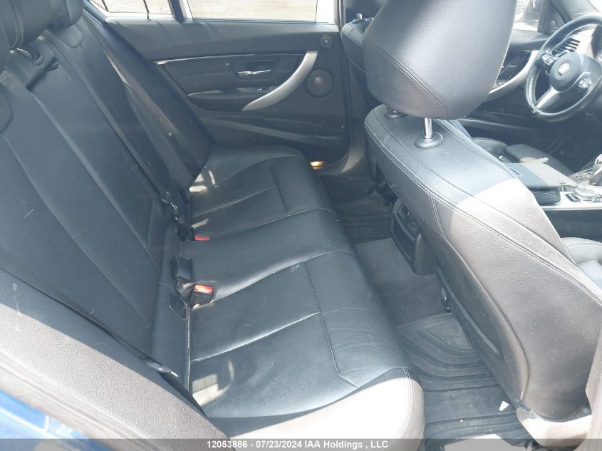 2017 BMW 328 D xDrive VIN: WBA8F1C5XHK825684 Lot: 12053886