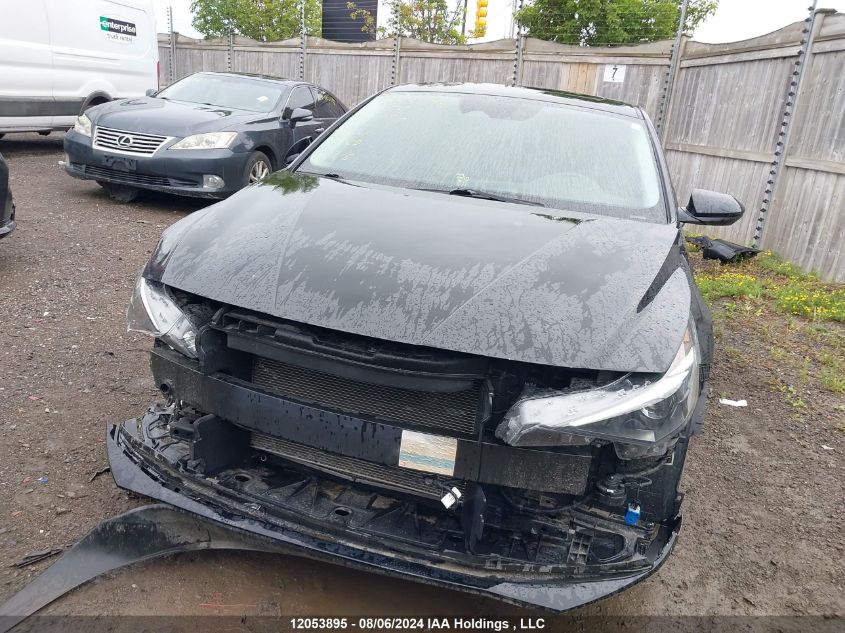 2021 Hyundai Elantra VIN: KMHLM4AG1MU180815 Lot: 12053895