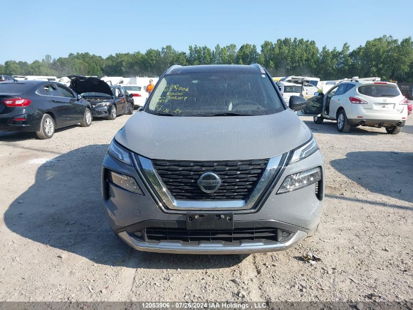 2021 Nissan Rogue VIN: JN8AT3DD9MW306017 Lot: 12053906