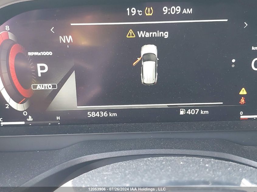 2021 Nissan Rogue VIN: JN8AT3DD9MW306017 Lot: 12053906