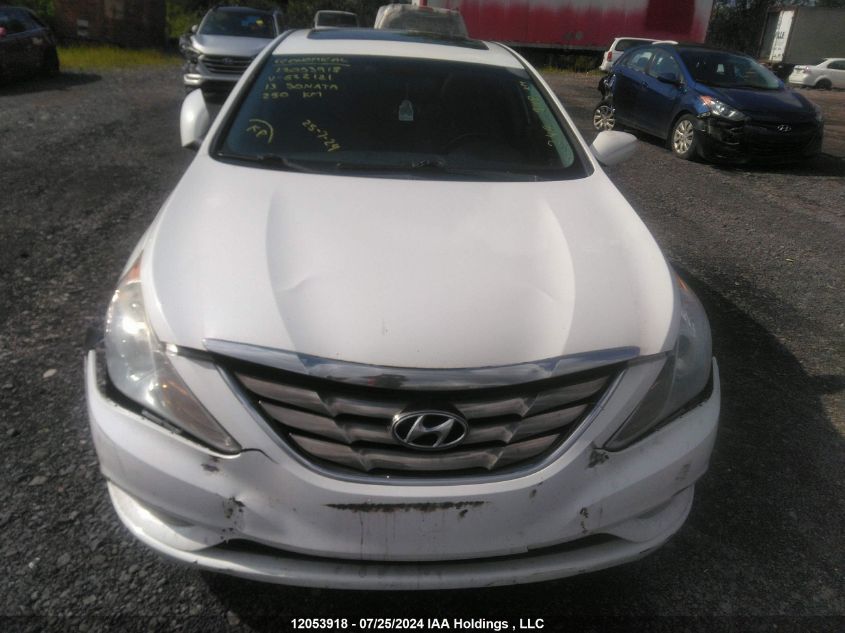 2013 Hyundai Sonata Gls VIN: 5NPEB4AC7DH622121 Lot: 12053918