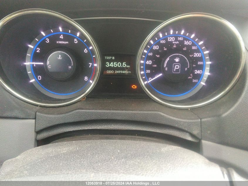 2013 Hyundai Sonata Gls VIN: 5NPEB4AC7DH622121 Lot: 12053918