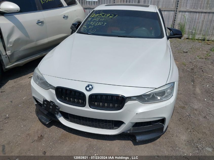 2014 BMW 328I xDrive VIN: WBA3B3G53ENR83323 Lot: 12053921