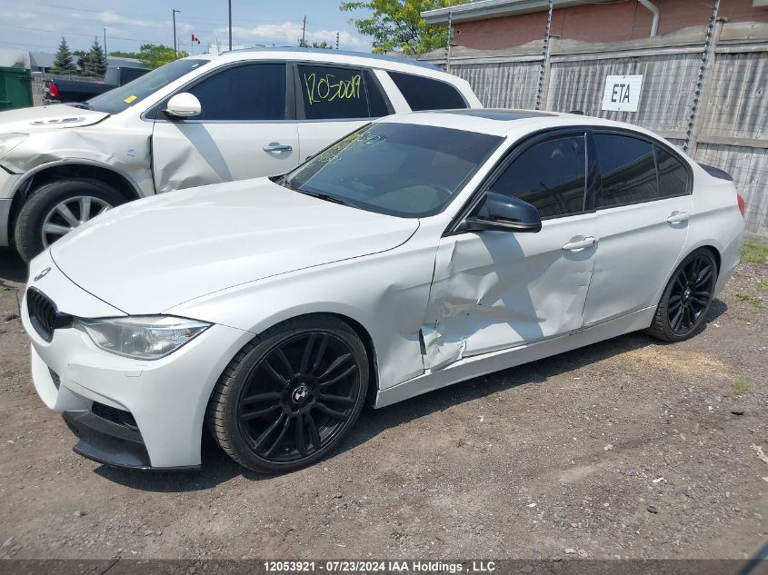 2014 BMW 328I xDrive VIN: WBA3B3G53ENR83323 Lot: 12053921