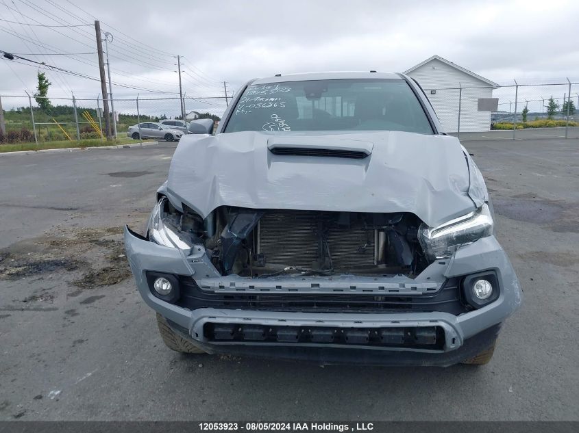 2021 Toyota Tacoma Double Cab/Sr5/Trd Sport/Trd Off Road VIN: 5TFDZ5BN5MX056865 Lot: 12053923