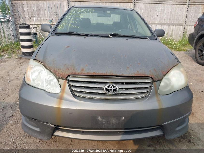 2008 Toyota Corolla Ce/Le/Sport VIN: 2T1BR32E48C858047 Lot: 12053929