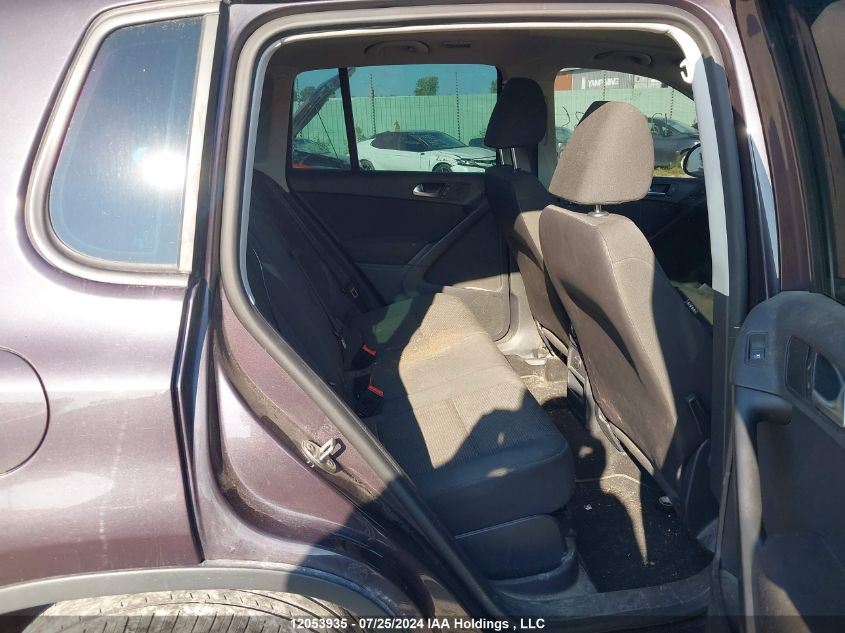 2016 Volkswagen Tiguan VIN: WVGJV7AX9GW598649 Lot: 12053935