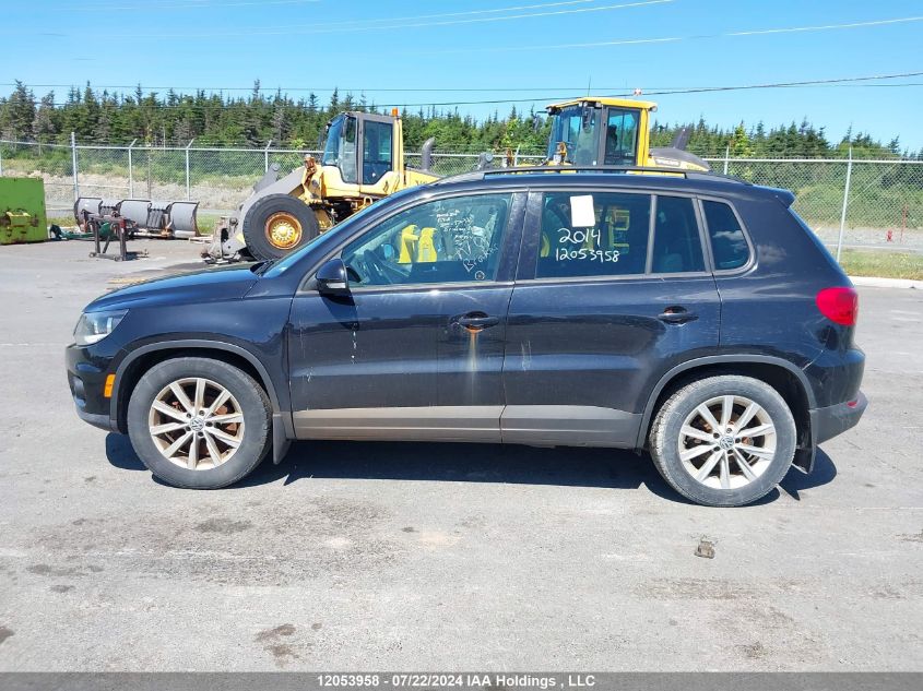 2014 Volkswagen Tiguan S/Se/Sel/R-Line VIN: WVGJV3AX0EW620723 Lot: 12053958