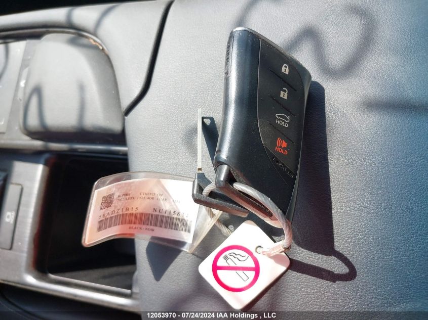 2022 Lexus Es 350 350 VIN: 58ADZ1B15NU115832 Lot: 12053970