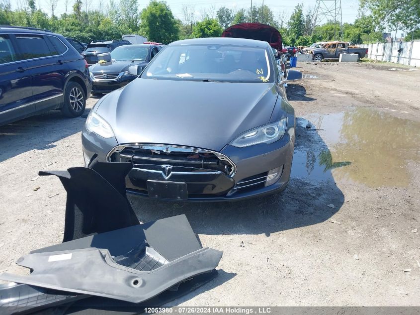 2015 Tesla Model S 60/70/85 VIN: 5YJSA1H17FFP77326 Lot: 12053980