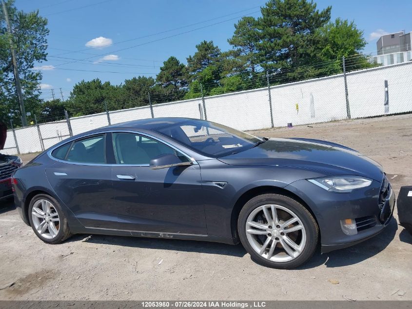 2015 Tesla Model S 60/70/85 VIN: 5YJSA1H17FFP77326 Lot: 12053980