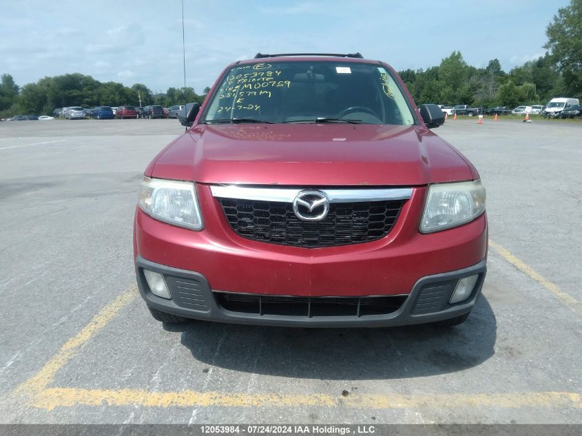 2010 Mazda Tribute VIN: 4F2CY9GG6AKM00759 Lot: 12053984