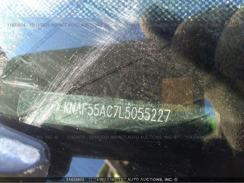 2020 Kia Forte Ex VIN: KNAF55AC7L5055227 Lot: 12054003