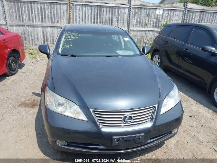 2007 Lexus Es 350 350 VIN: JTHBJ46G972058980 Lot: 12054014