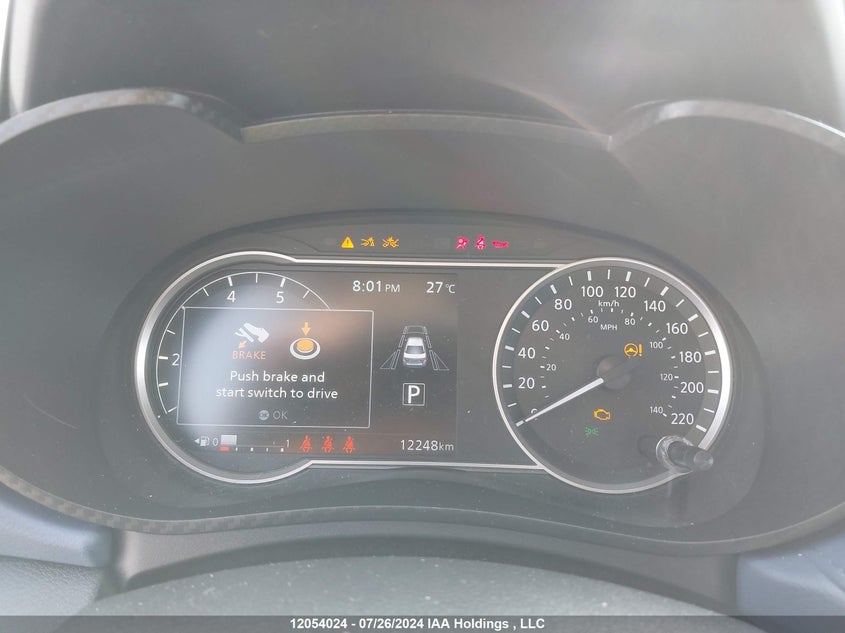 2024 Nissan Versa Sv VIN: 3N1CN8EV8RL858109 Lot: 12054024