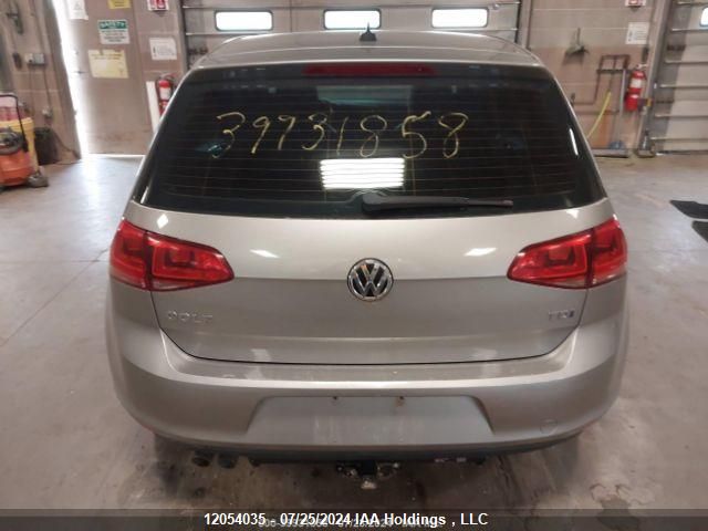 2015 Volkswagen Golf VIN: 3VWRA7AU0FM021741 Lot: 12054035