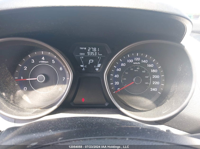 2013 Hyundai Elantra Gl VIN: 5NPDH4AE0DH449599 Lot: 12054058