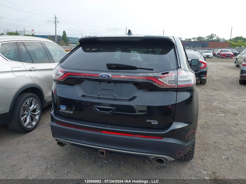 2015 Ford Edge Sel VIN: 2FMTK4J80FBB17924 Lot: 12054062