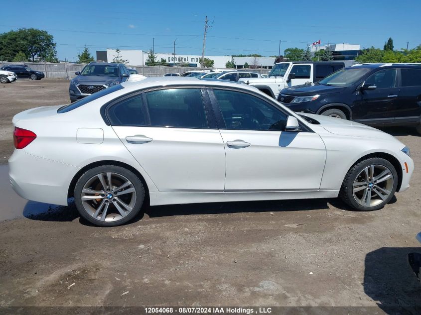 2017 BMW 330 Xi VIN: WBA8D9C51HK894154 Lot: 12054068