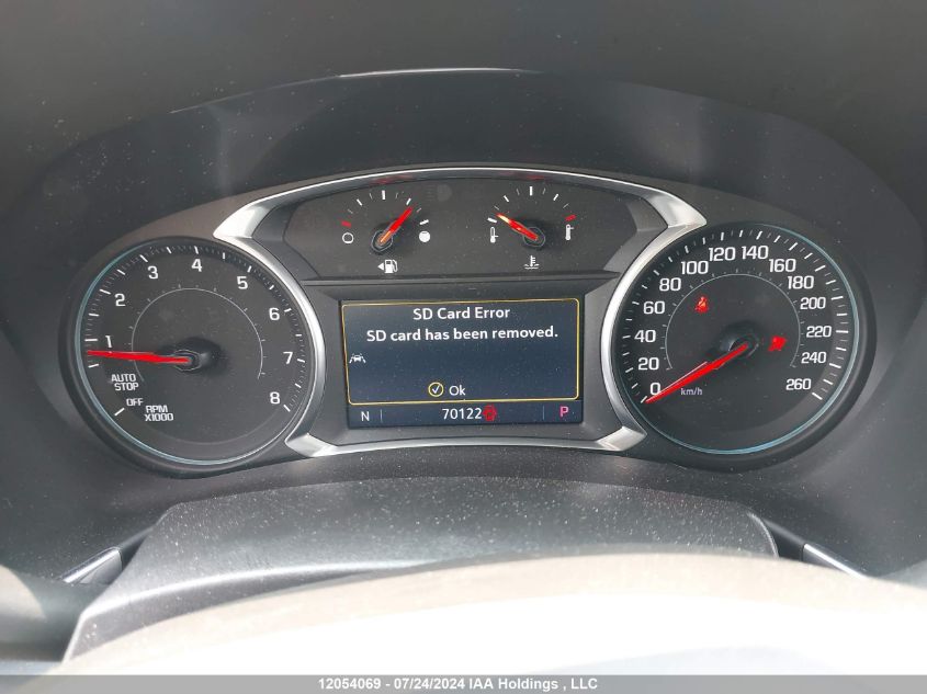 2021 Chevrolet Equinox VIN: 2GNAXUEV7M6135119 Lot: 12054069