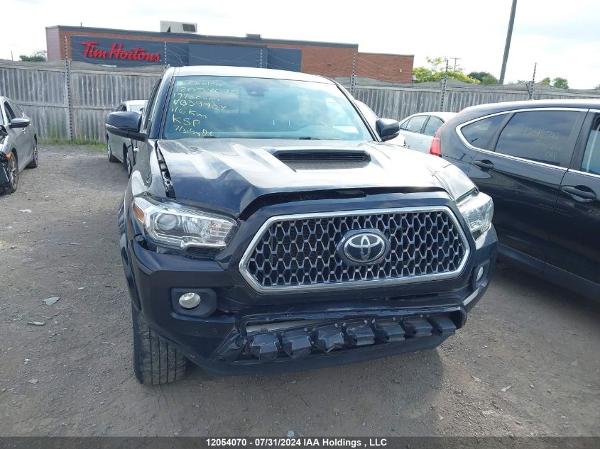 2019 Toyota Tacoma Double Cab/Sr5/Trd Sport/Trd Off Road VIN: 5TFDZ5BN7KX039904 Lot: 12054070