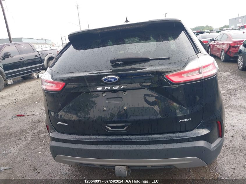 2021 Ford Edge Sel VIN: 2FMPK4J98MBA55311 Lot: 12054091