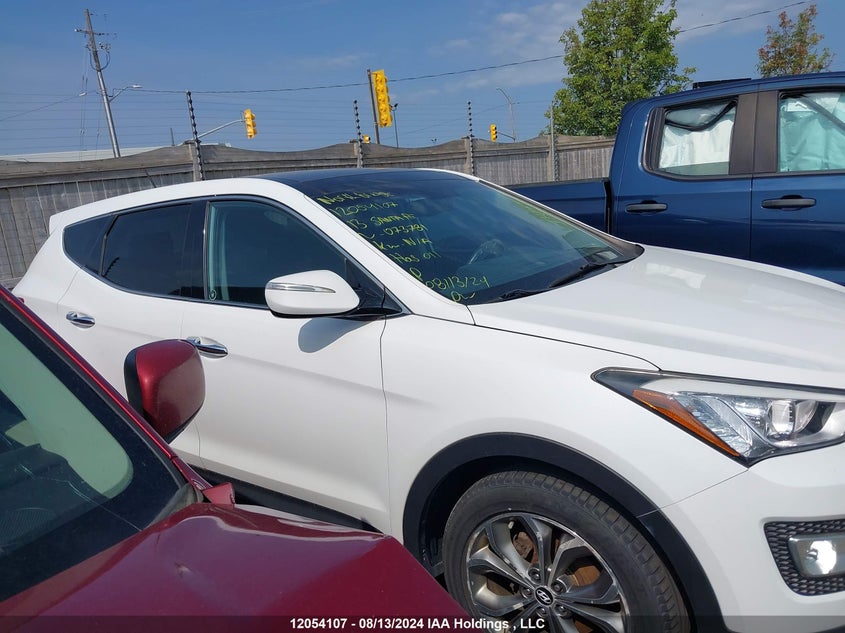 2013 Hyundai Santa Fe Sport 2.0T Se VIN: 5XYZUDLA0DG073781 Lot: 12054107