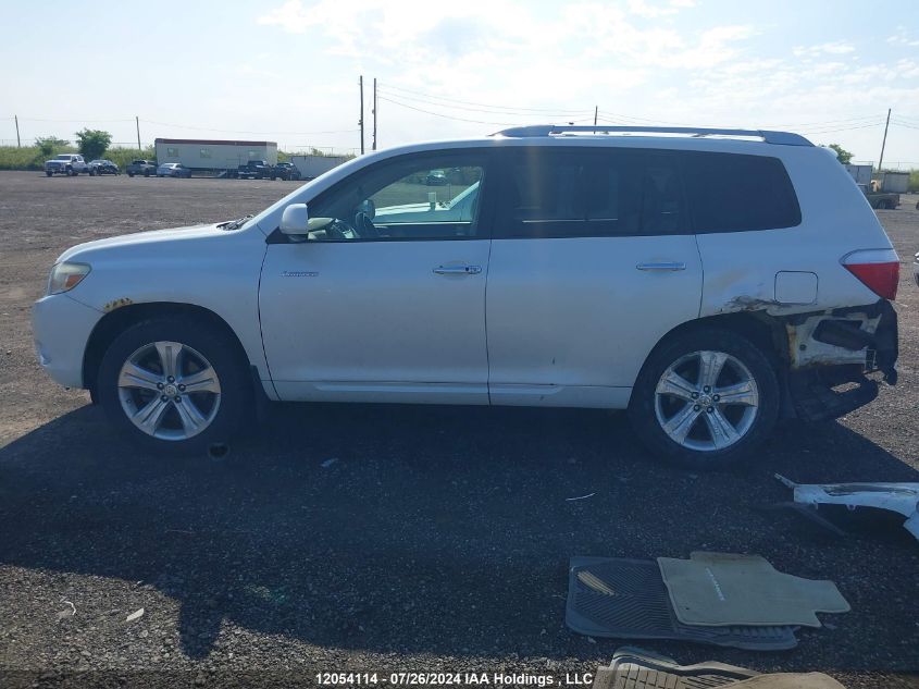 2008 Toyota Highlander Limited VIN: JTEES42A682000240 Lot: 12054114