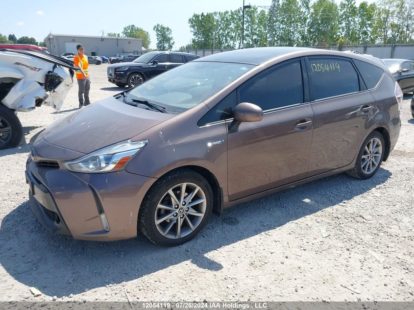 2015 Toyota Prius V VIN: JTDZN3EU0FJ019222 Lot: 12054119