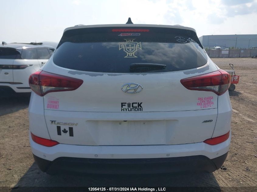 2017 Hyundai Tucson Luxury VIN: KM8J3CA40HU563189 Lot: 12054125