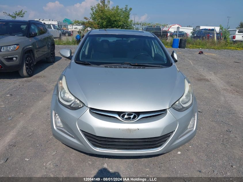 2014 Hyundai Elantra Gls VIN: 5NPDH4AE8EH528326 Lot: 12054149