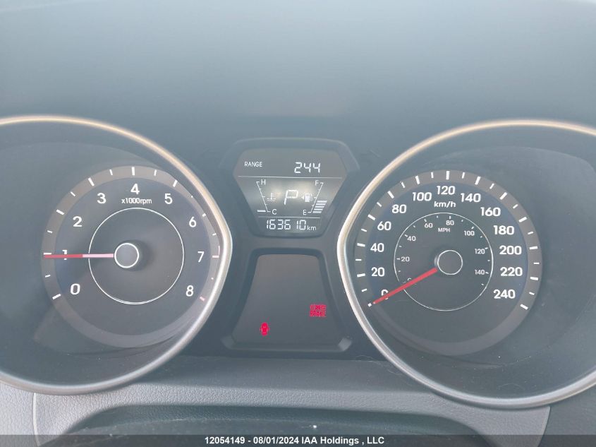 2014 Hyundai Elantra Gls VIN: 5NPDH4AE8EH528326 Lot: 12054149