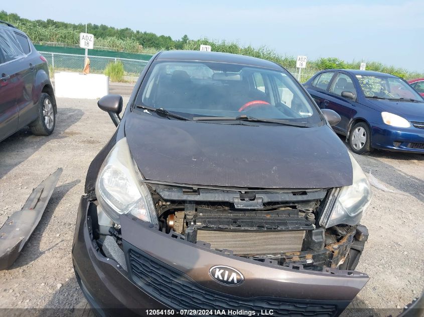 2013 Kia Rio VIN: KNADM4A33D6250256 Lot: 12054150