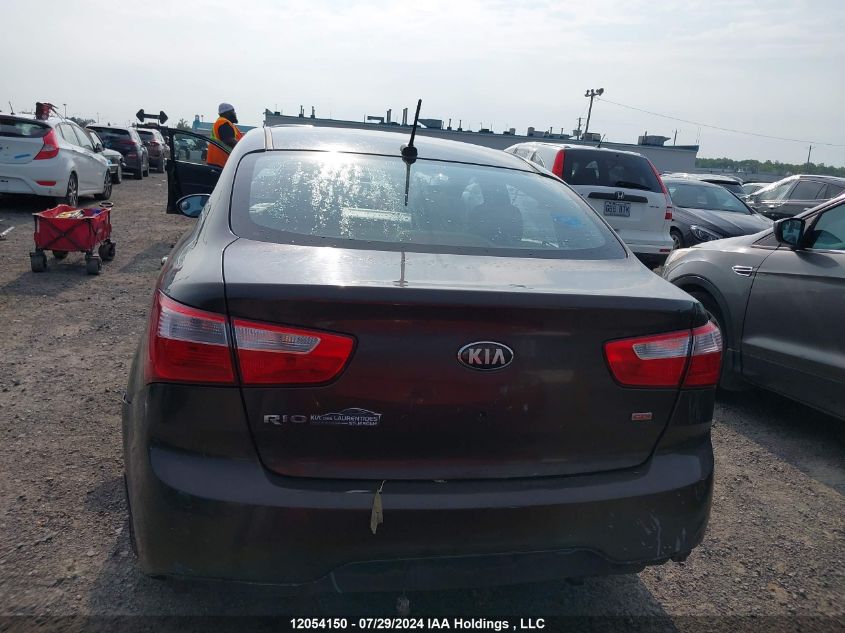 2013 Kia Rio VIN: KNADM4A33D6250256 Lot: 12054150