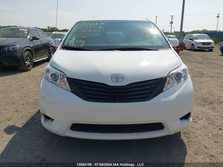 2014 Toyota Sienna 7 Passenger VIN: 5TDZK3DC3ES515277 Lot: 12054156
