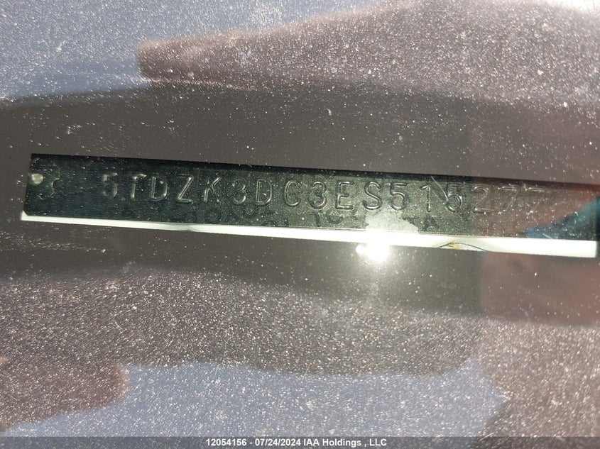 2014 Toyota Sienna 7 Passenger VIN: 5TDZK3DC3ES515277 Lot: 12054156