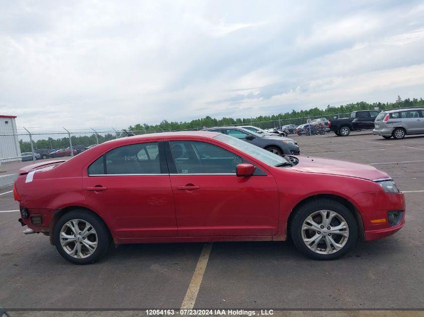 2012 Ford Fusion Se VIN: 3FAHP0HA3CR208556 Lot: 12054163