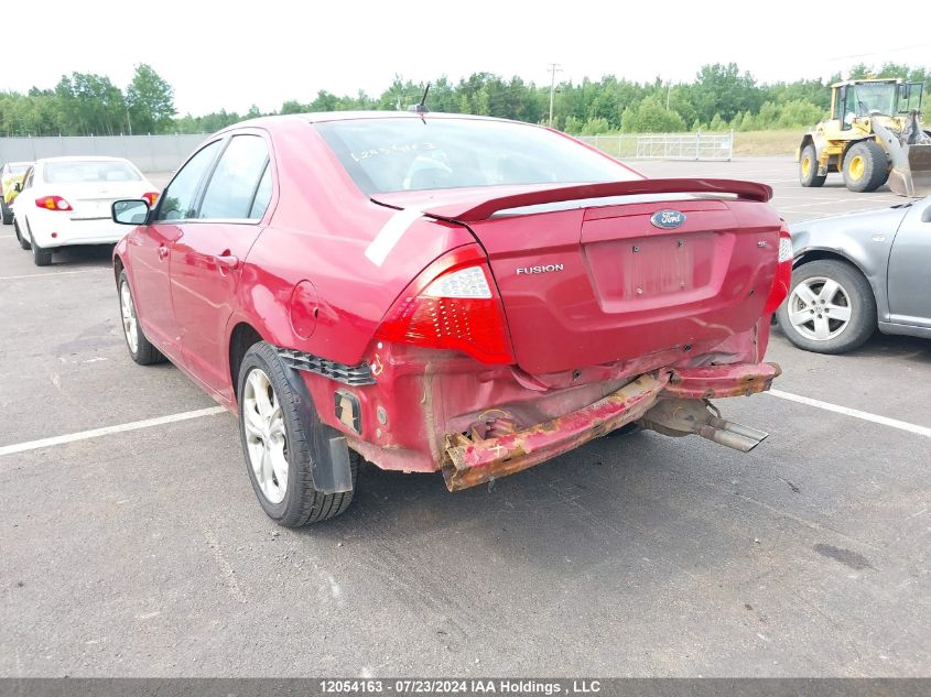 2012 Ford Fusion Se VIN: 3FAHP0HA3CR208556 Lot: 12054163