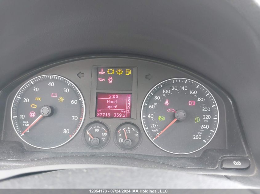 2009 Volkswagen Eos VIN: WVWBA71F79V029075 Lot: 12054173