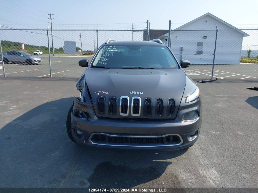 2015 Jeep Cherokee Limited VIN: 1C4PJMDSXFW633545 Lot: 12054174