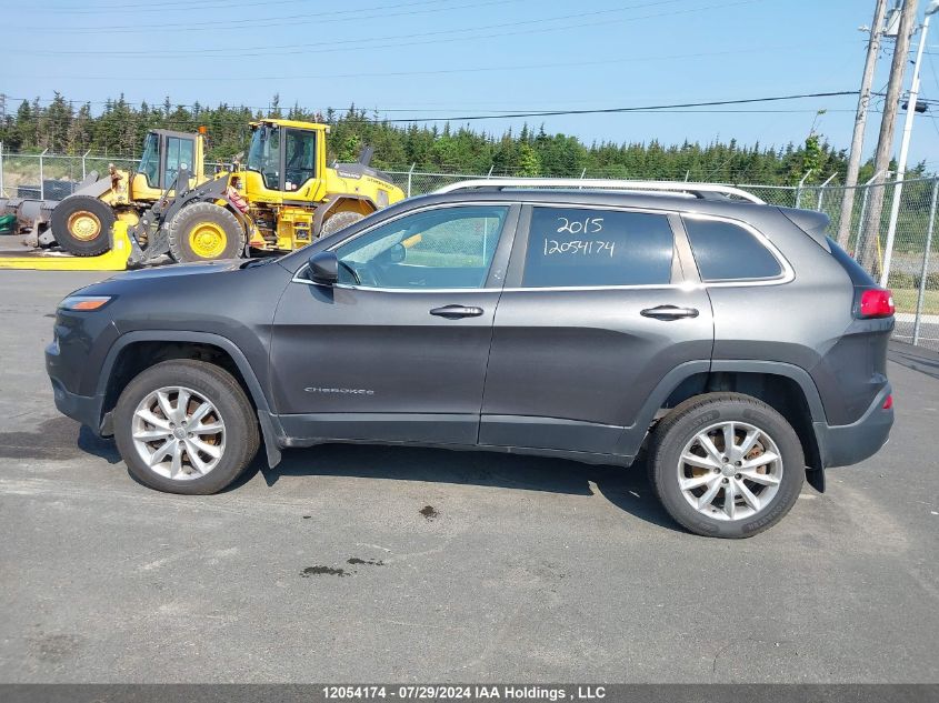 2015 Jeep Cherokee Limited VIN: 1C4PJMDSXFW633545 Lot: 12054174