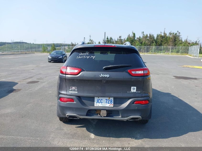 2015 Jeep Cherokee Limited VIN: 1C4PJMDSXFW633545 Lot: 12054174