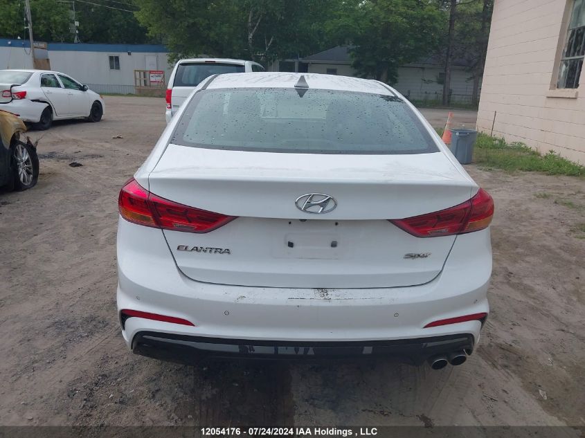 2018 Hyundai Elantra Sport VIN: KMHD04LB9JU685434 Lot: 12054176