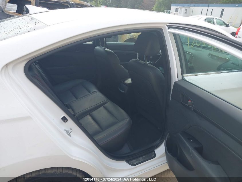 2018 Hyundai Elantra Sport VIN: KMHD04LB9JU685434 Lot: 12054176